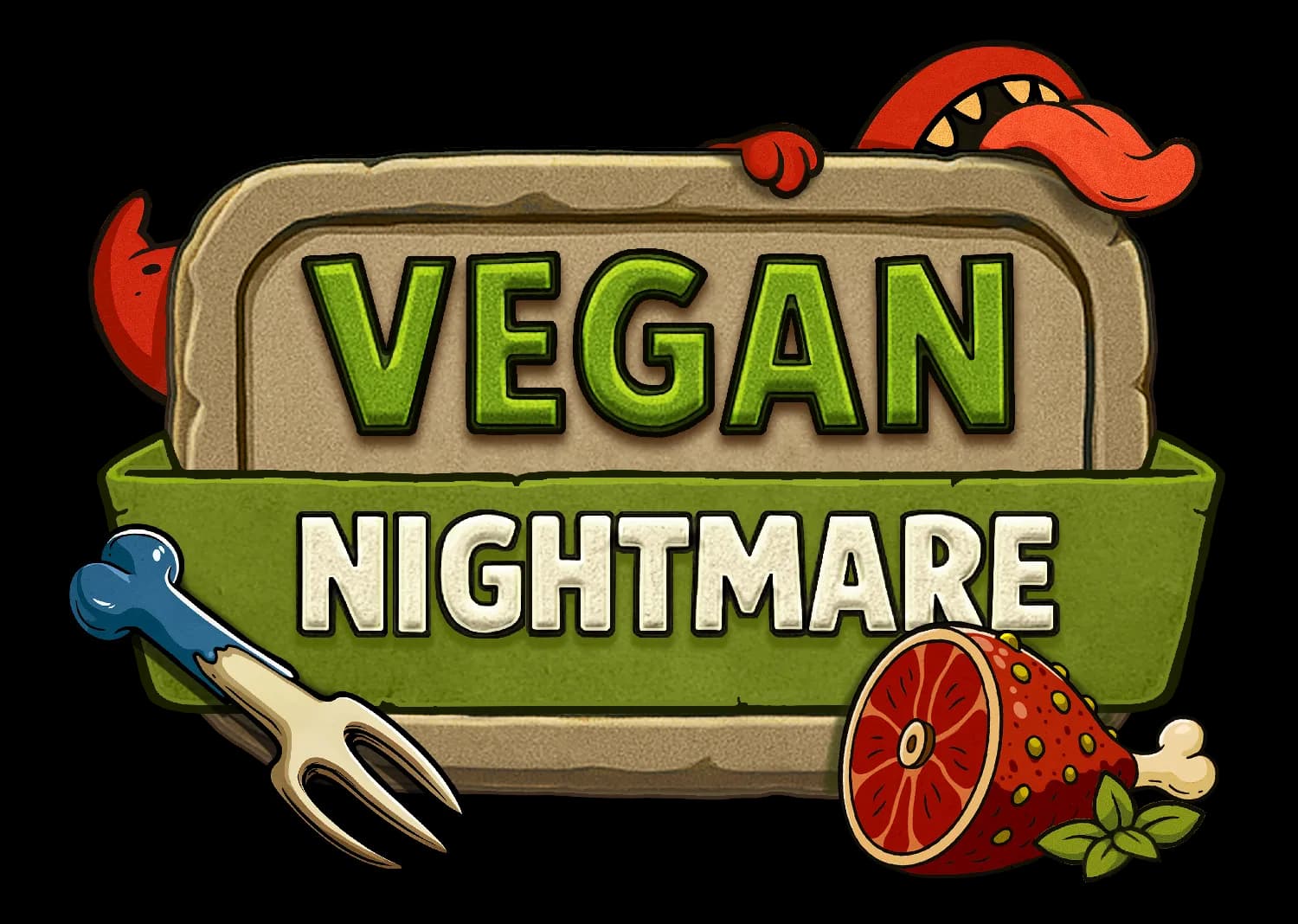 Vegan Nightmare slot artwork