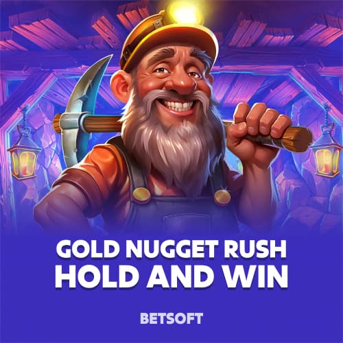 Gold Nugget Rush - Hold & Win