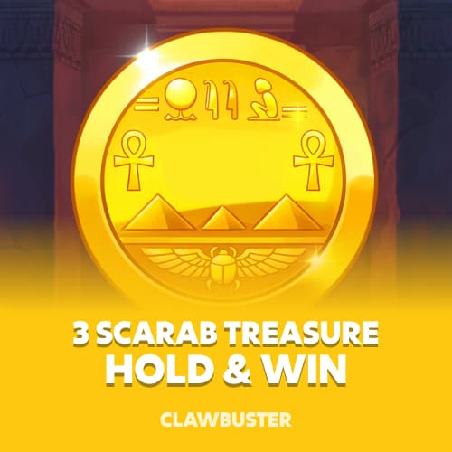 3 Scarab Treasure: Hold&Win
