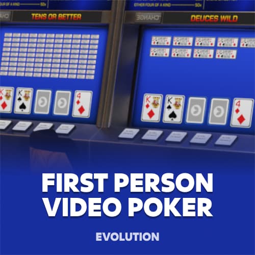 First Person Video Poker