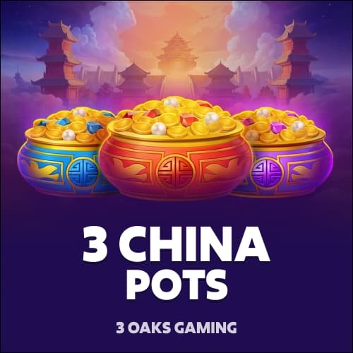 3 China Pots