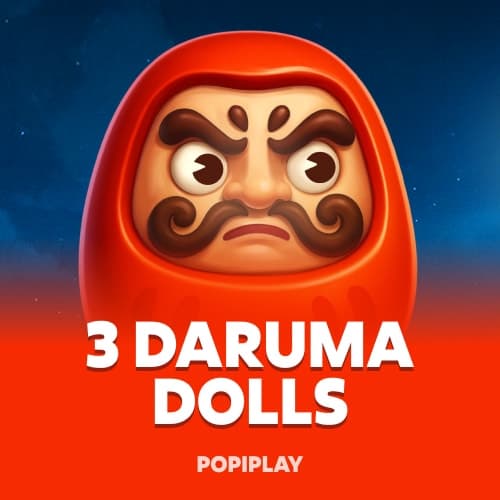 3 Daruma Dolls