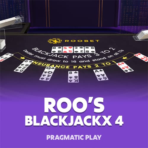 Roobet BlackjackX 4