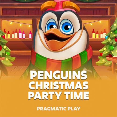 Penguins Christmas Party Time
