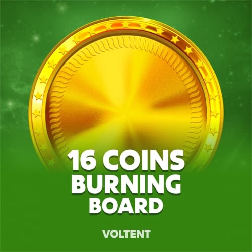 16 Coins Burning Board