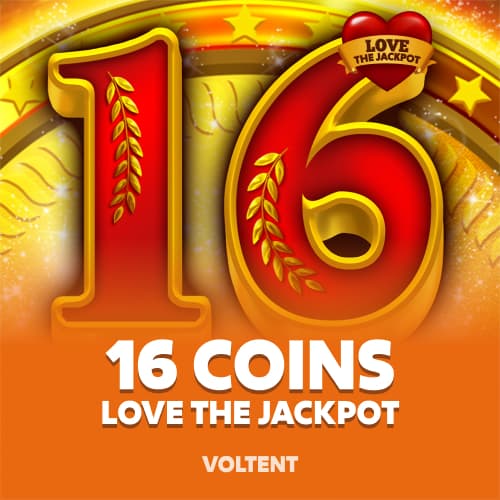 16 Coins Love the Jackpot