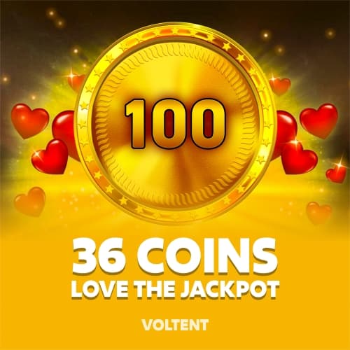 36 Coins Love the Jackpot