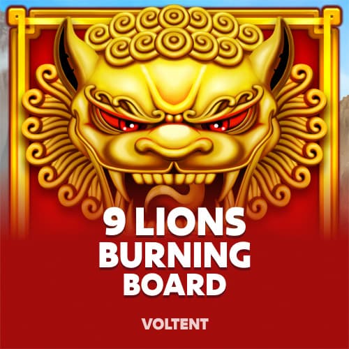 9 Lions Burning Board