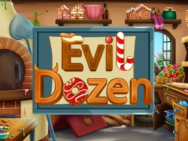 Evil Dozen slot artwork