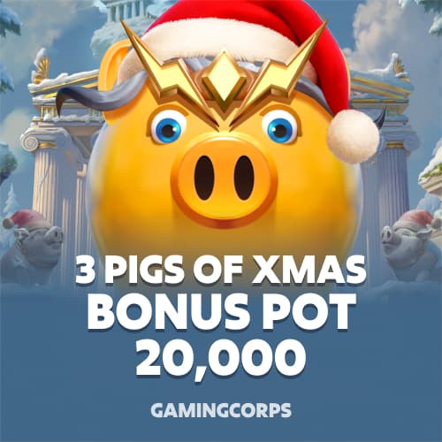 3 Pigs of Xmas Bonus Pot 20,000