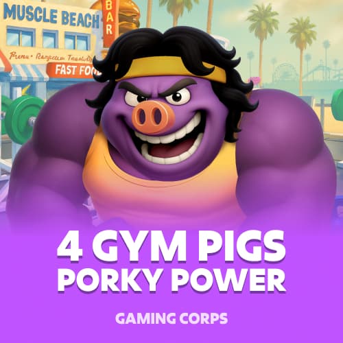 4 Gym Pigs - Porky Power