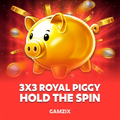 3x3 Royal Piggy: Hold The Spin