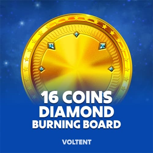 16 Coins Diamond Burning Board