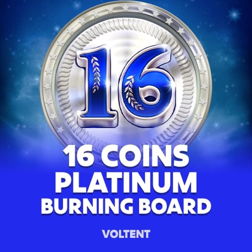 16 Coins Platinum Burning Board