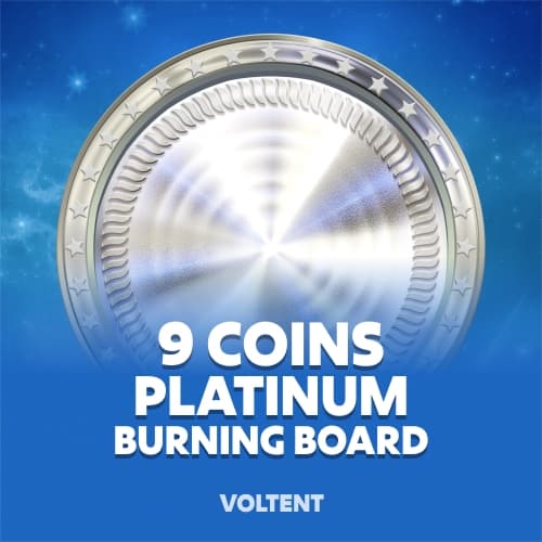 9 Coins Platinum Burning Board