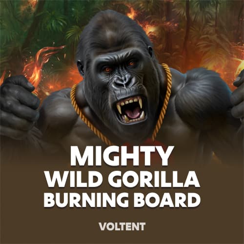 Mighty Wild: Gorilla Burning Board